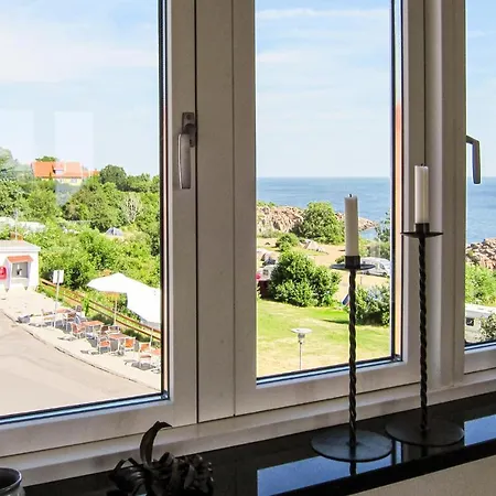 Awesome Apartment In Gudhjem With House Sea View